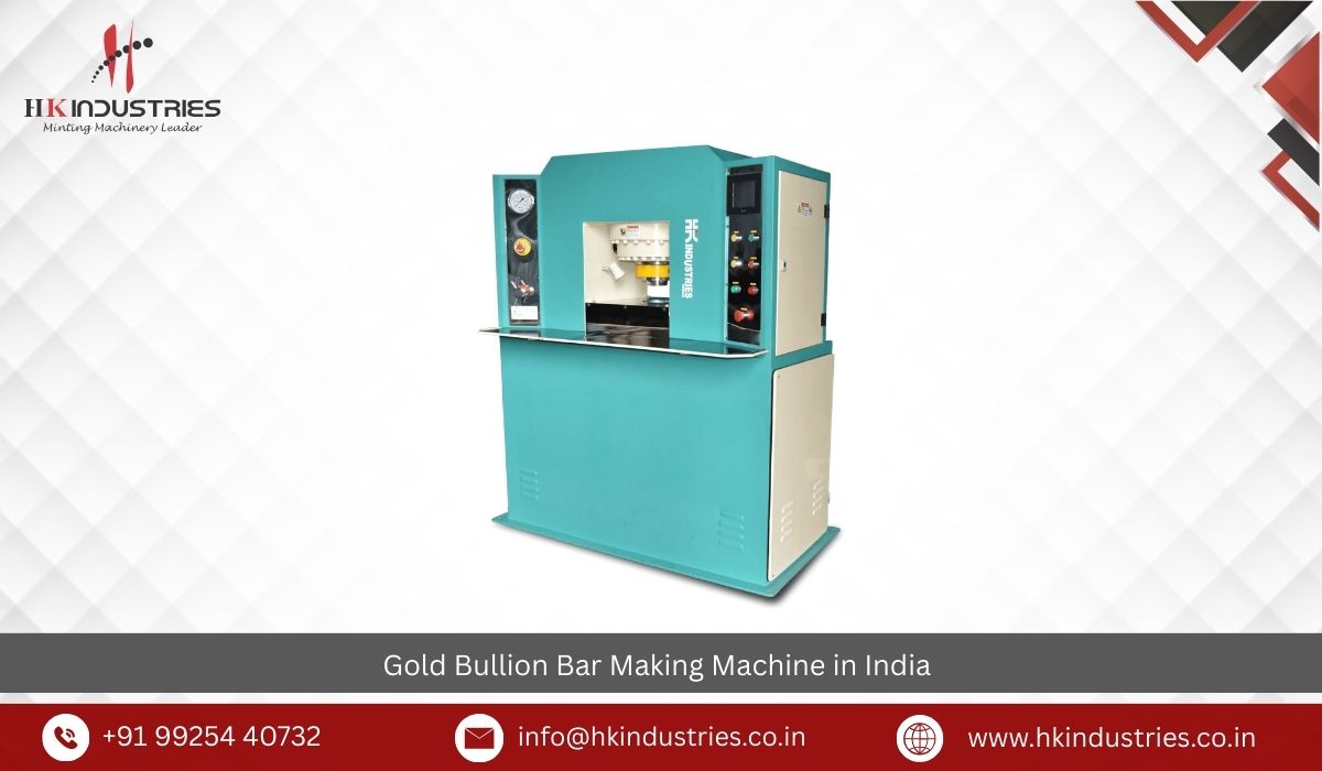 Gold Bullion Bar Making Machine in India