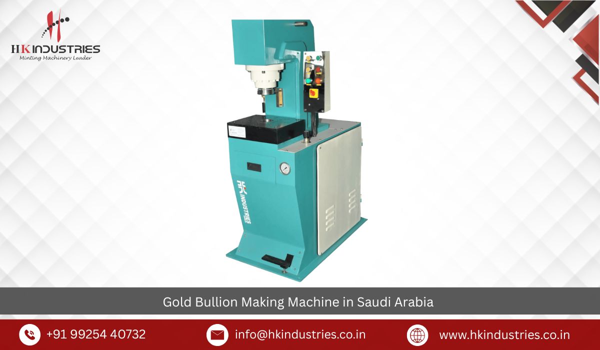 Gold Bullion Making Machine in Saudi Arabia