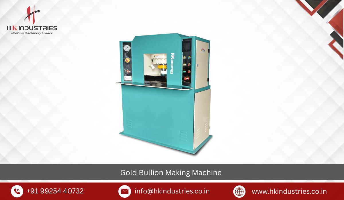 Gold Bullion Making Machine