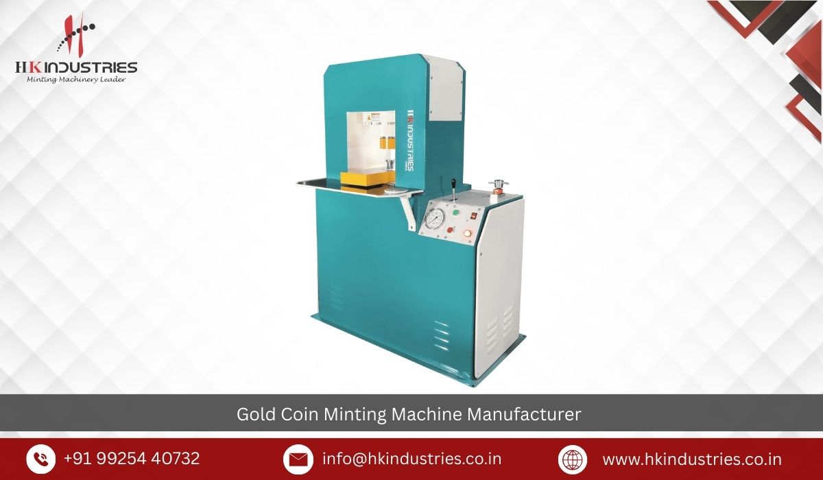 Gold Coin Minting Machine Manufacturer