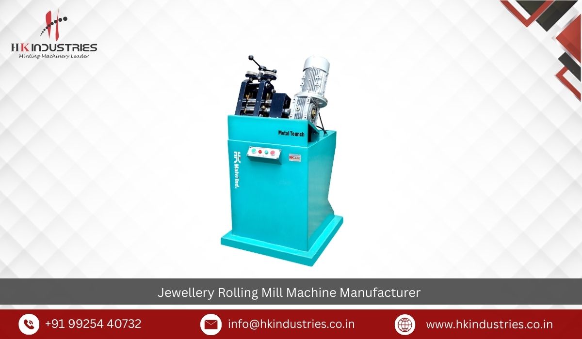 Jewellery Rolling Mill Machine Manufacturer
