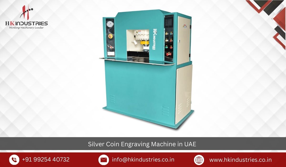 Silver Coin Engraving Machine in UAE