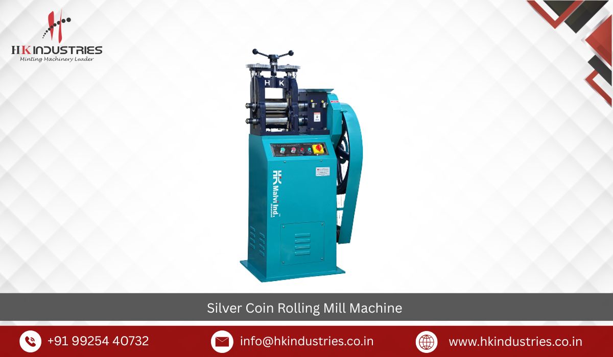 Silver Coin Rolling Mill Machine