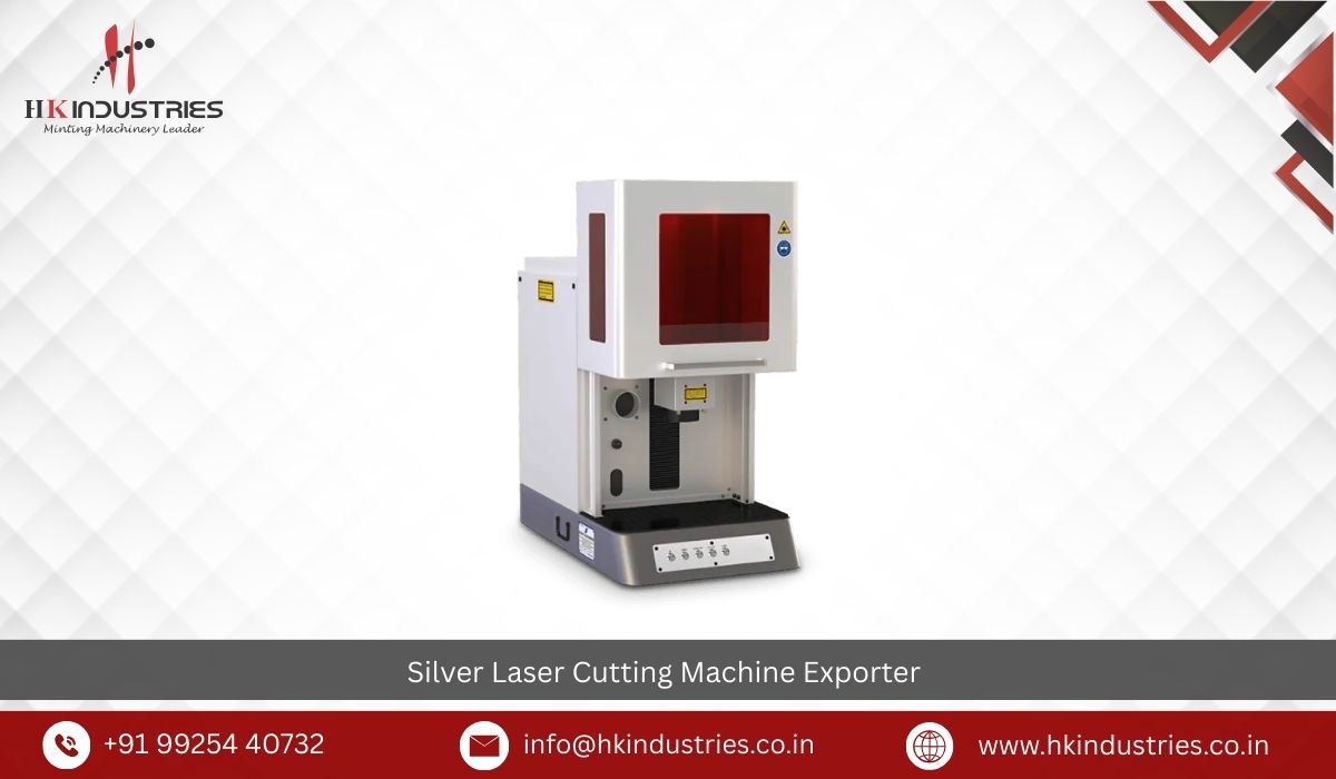 Silver Laser Cutting Machine Exporter