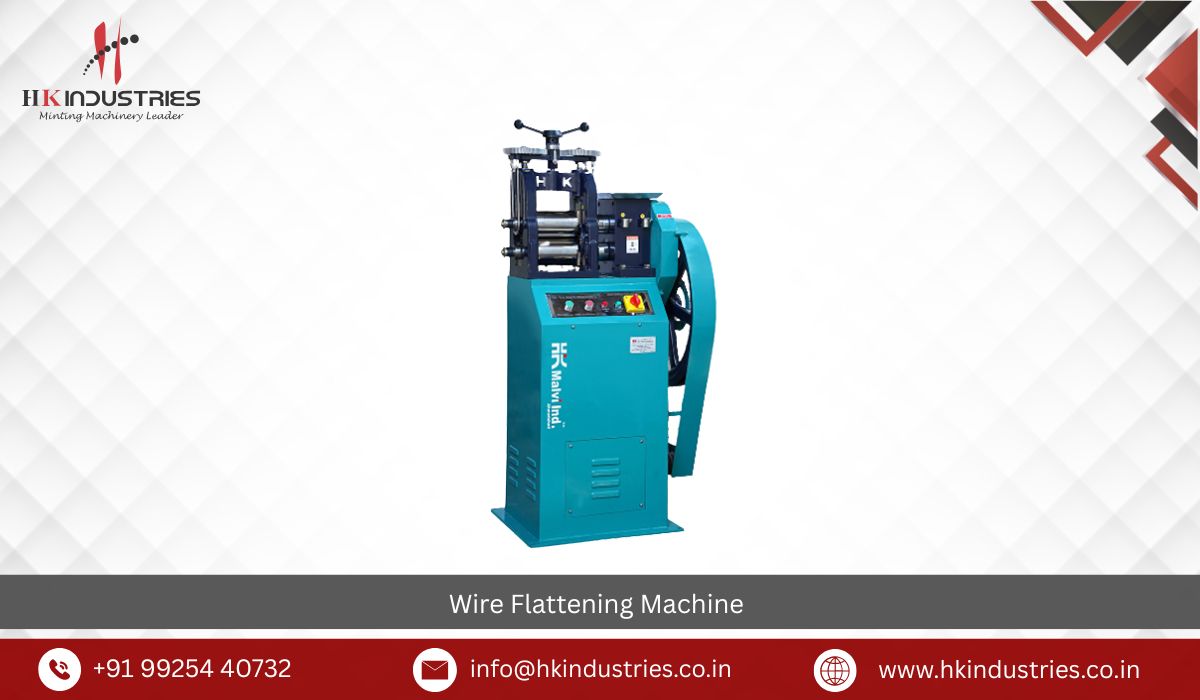 Wire Flattening Machine